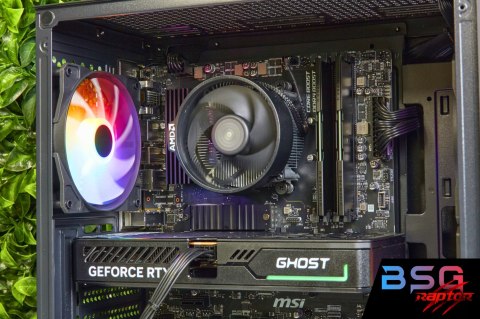 BSG Raptor V24 AMD Ryzen 5 NVIDIA GeForce RTX 5060 32GB DDR4 1000GB SSD Windows 11 Pro