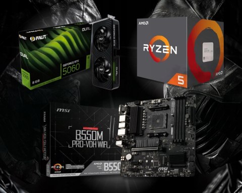 BSG Raptor V24 AMD Ryzen 5 NVIDIA GeForce RTX 5060 32GB DDR4 1000GB SSD Windows 11 Pro