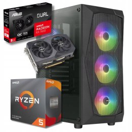 BSG Striker V12 AMD Ryzen 5 AMD Radeon RX 6600 16GB DDR4 512GB SSD Windows 11 Pro