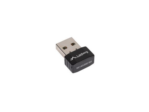 Lanberg Karta sieciowa bezprzewodowa WiFi NC-AX300-WI AX300 USB 2.0 1 wewnętrzna antena