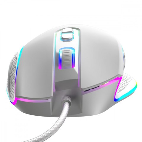 MODECOM Mysz przewodowa optyczna VOLCANO VELES Biała