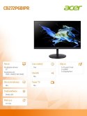 Acer Monitor 27 cali CB272P6BIPR IPS 144Hz HDMI DP VGA