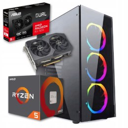 BSG Raptor V43 AMD Ryzen 5 AMD Radeon RX 7600 16GB DDR4 512GB SSD Windows 11 Pro