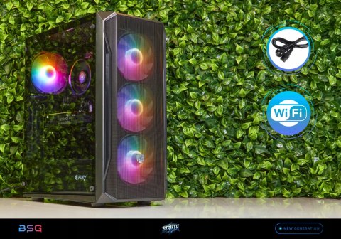 BSG Striker V13 AMD Ryzen 5 NVIDIA GeForce RTX 3050 16GB DDR4 1512GB HDD + SSD Windows 11 Pro