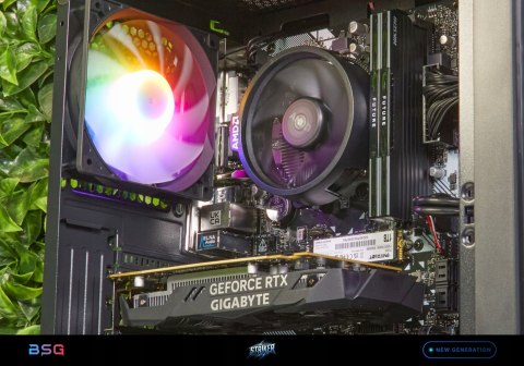 BSG Striker V13 AMD Ryzen 5 NVIDIA GeForce RTX 3050 16GB DDR4 1512GB HDD + SSD Windows 11 Pro