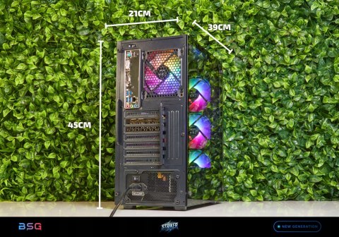 BSG Striker V13 AMD Ryzen 5 NVIDIA GeForce RTX 3050 16GB DDR4 2000GB SSD Windows 11 Pro