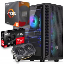 BSG Striker V9 AMD Ryzen 5 AMD Radeon RX 7600 16GB DDR4 1000GB SSD Windows 11 Pro