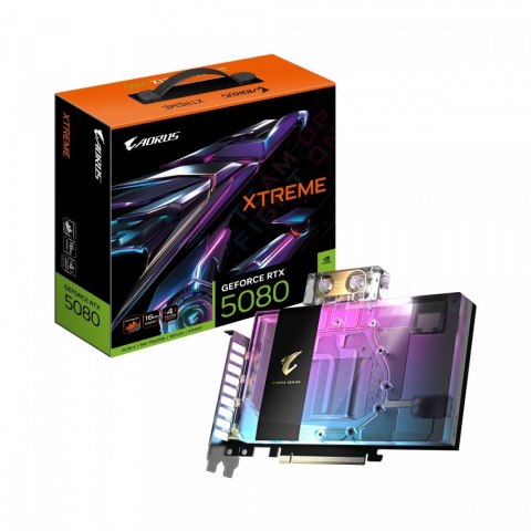 Gigabyte Karta graficzna GV-N5080AORUSX WB-16GD GV-N5080AORUSX WB-16GD