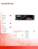 Kioxia Dysk SSD Exceria Pro G2 4TB NVMe5.0 2280 14900/13700 Mb/s