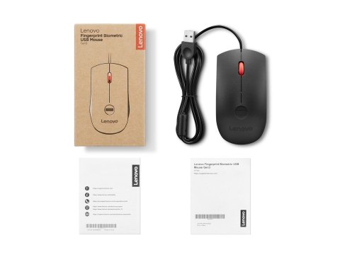 Lenovo Mysz biometryczna USB z czytnikiem linii papilarnych Gen3 4Y51S24029