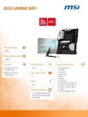 MSI Płyta główna B550 GAMING WIFI 4DDR4 HDMI/DP ATX