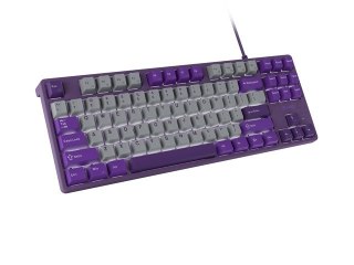 Natec Klawiatura Fury Kanabo K2 US szaro-fioletowa mechaniczna