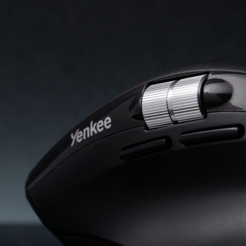 YENKEE Mysz bezprzewodowa, akumulator, Dual 2xBT +USB2,4G Flying Scroll