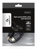 Gembird Kabel HDMI z Ethernet Select Series 0.5 m