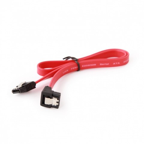 Gembird Kabel do dysków SATA DATA III (6GB/S) 30cm metalowe zatrzaski kątowy
