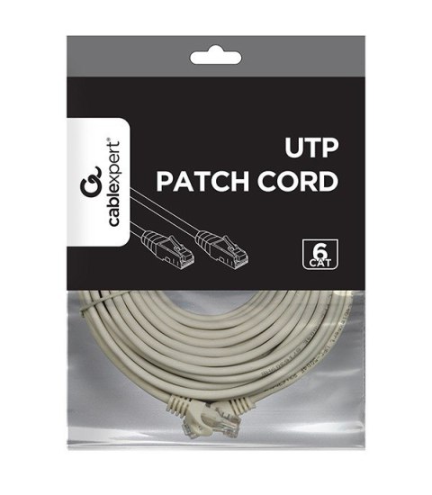Gembird Kabel sieciowy Patch cord Kat.6 UTP 15m szary