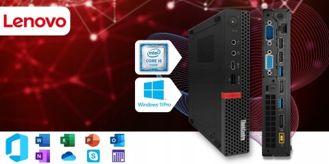 Lenovo Thinkcentre M920q Tiny Intel Core i5 16GB DDR4 1000GB SSD Windows 11