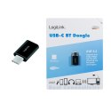 LogiLink Adapter BT5.3, USB-C Gen1, 3Mbps, 20m, czarny