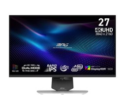 MSI Monitor MPG 274URDFW E16M 27 cali/FHD/320Hz/DualMode/White/PIVOT