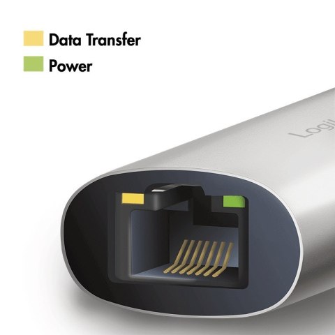 LogiLink Adapter ethernet USB-C/ M 3.2 Gen1 do RJ45