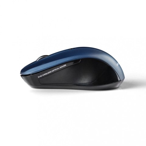 MODECOM WM9.1 CZARNO-NIEBIESKA BEZPRZEWODOWA MYSZ OPTYCZNA