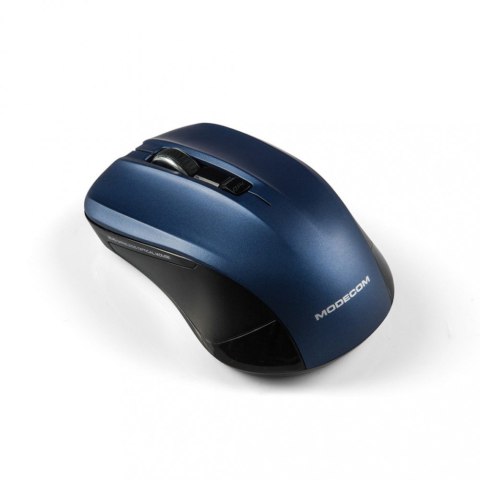 MODECOM WM9.1 CZARNO-NIEBIESKA BEZPRZEWODOWA MYSZ OPTYCZNA