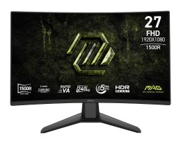 MSI Monitor MAG 274CF X24 27cali/LED/FHD/CURVE/240Hz/Black