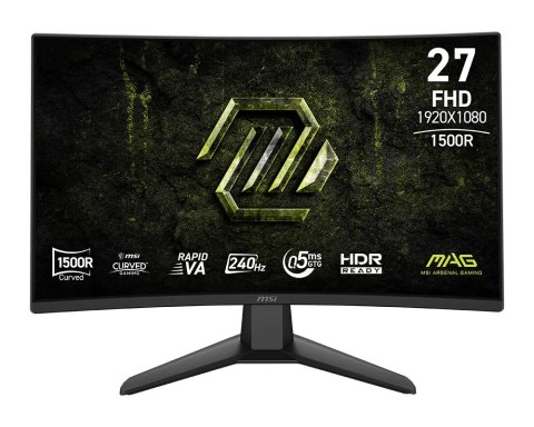 MSI Monitor MAG 274CF X24 27cali/LED/FHD/CURVE/240Hz/Black