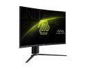 MSI Monitor MAG 27CQ6PF 27 cali/LED/QHD/Zakrzywiony/180Hz/Czarny