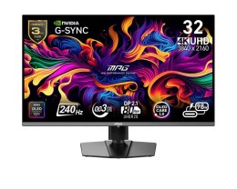 MSI Monitor MPG 322URX QD-OLED 31.5/LED/FLAT/240Hz/Czarny