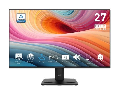 MSI Monitor PRO MP275 E2 27 cali/LED/FHD/Flat/120Hz/Czarny