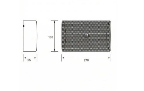 Avtek Głośnik naścienny WS 510