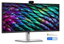 Dell Monitor P3426WEB 34 cale IPS Zakrzywiony WQHD (3440x1440)/21:9/HDMI/DP/4xUSB/2xUSB-C/RJ45/Kamera/Głośniki/3Y