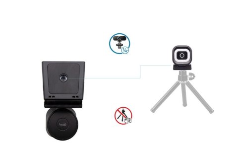 I-tec Kamera SOLOMON 700 STREAM 4K Webcam z Ring Light PDAF - CAMSOLOMON4K700