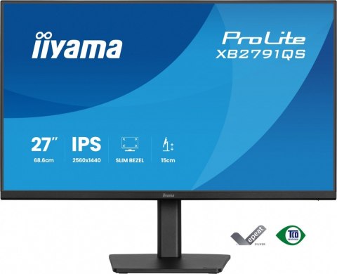 IIYAMA Monitor 27 cali XB2791QS-B1 IPS, QHD, HDMI, DP