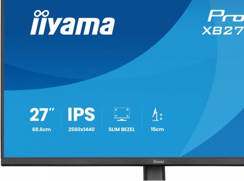 IIYAMA Monitor 27 cali XB2791QS-B1 IPS, QHD, HDMI, DP