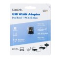 LogiLink Adapter bezprzewodowy USB WLAN, 11ac, 650Mbit