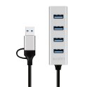 LogiLink Hub USB3.0 4-porty USB- A 5Gbit/s