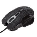 LogiLink Mysz USB dla graczy, 2400 DPI, czarna