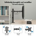 LogiLink Uchwyt do monitora 17 - 32', max 10kg., stalowy