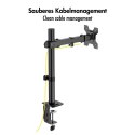 LogiLink Uchwyt do monitora 17 - 32', max 10kg., stalowy