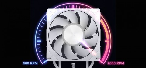 MODECOM Chłodzenie powietrzne Volcano 0C T200 120 białe