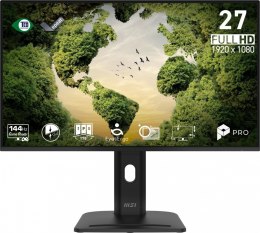 MSI Monitor PRO MP275PGN E14 27 cali/LED/FHD/Zakrzywiony/144Hz/Czarny
