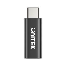 Adapter Przejściówka Unitek USB-C Do USB-C Blokowanie Danych