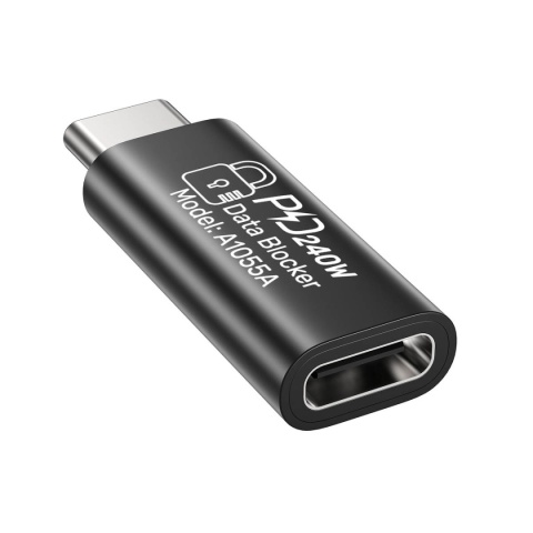 Adapter Przejściówka Unitek USB-C Do USB-C Blokowanie Danych