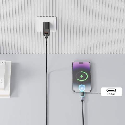 Adapter Przejściówka Unitek USB-C Do USB-C Blokowanie Danych