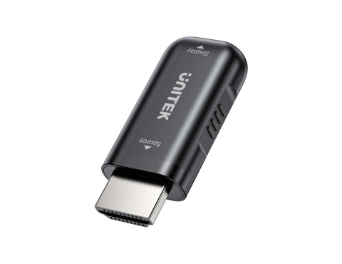 Adapter Unitek V1187BBK01 HDMI do USB C 4K 60Hz HDR HDCP kompaktowy szybki