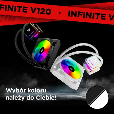 Chłodzenie Wodne Rampage INFINITE V120 ARGB 120 mm Do Procesora LGA 115X