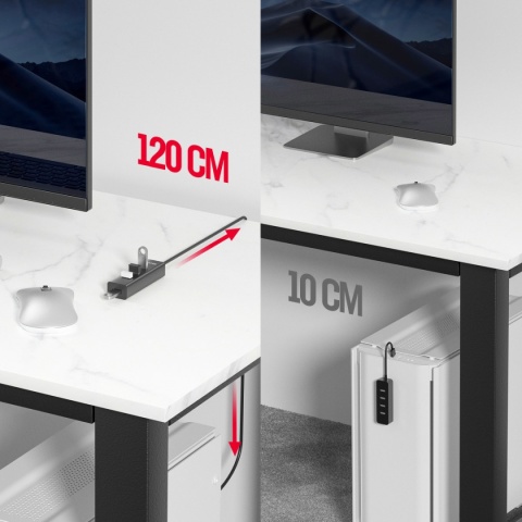 Hub USB Unitek Y-3089V01 5 Gbps 4x USB-A aktywny kabel 120 cm USB-C szybki