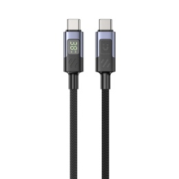 Kabel Przewód Unitek C14158ABK01 USB-C Do USB-C PD 60 W 3 m Z Wyświetlaczem